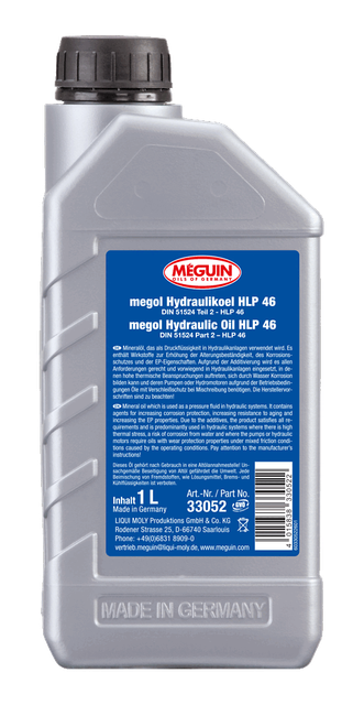 Meguin Hydraulikoel HLP 46 – Bild 5