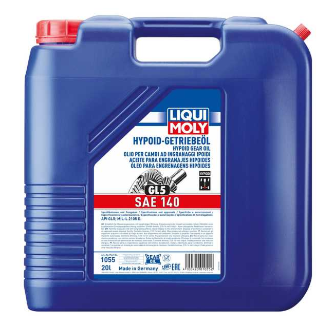 Hypoid-Getriebeöl (GL5) SAE 140 – Bild 3