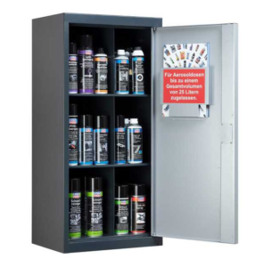 Alternative view of Chemieschrank für Werkstattprodukte