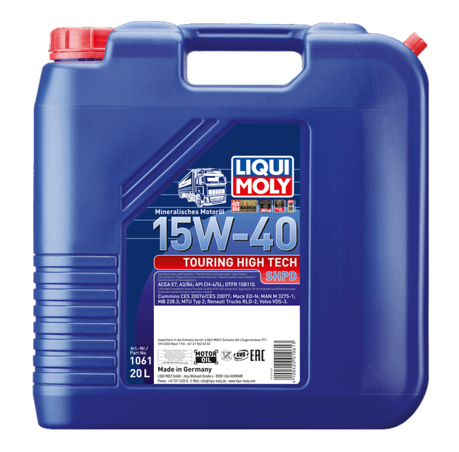 Touring High Tech SHPD-Motoröl 15W-40 – Bild 7