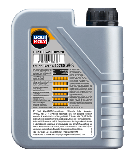 LIQUI MOLY Top Tec 6200 0W-20 – Bild 12