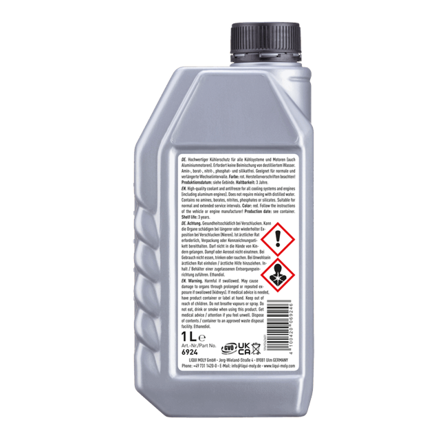 Coolant & Antifreeze Ready Mix RAF 12+ – Bild 4