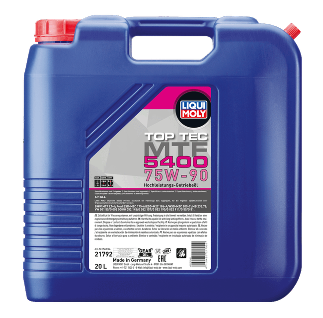 Top Tec MTF 5400 75W-90 – Bild 7