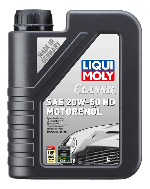 Classic Motorenöl SAE 20W-50 HD – Bild 10