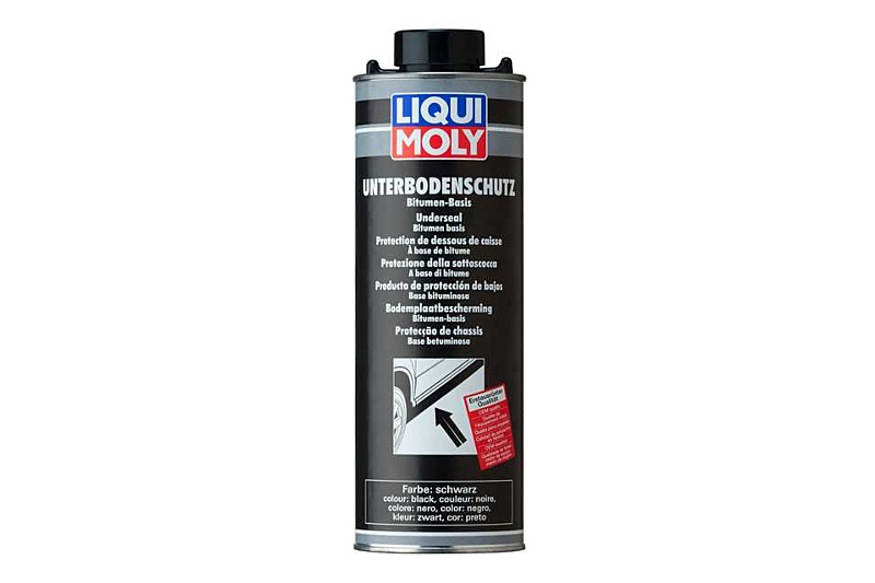 Unterbodenschutz Bitumen schwarz