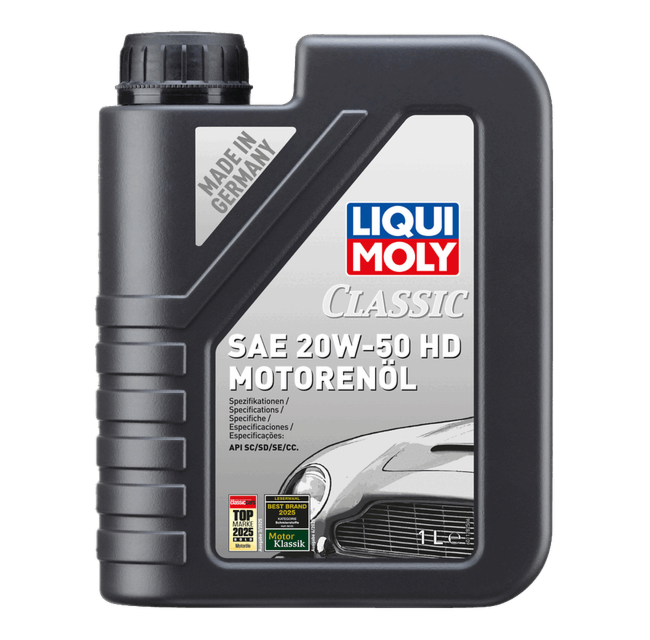 Classic Motorenöl SAE 20W-50 HD – Bild 2
