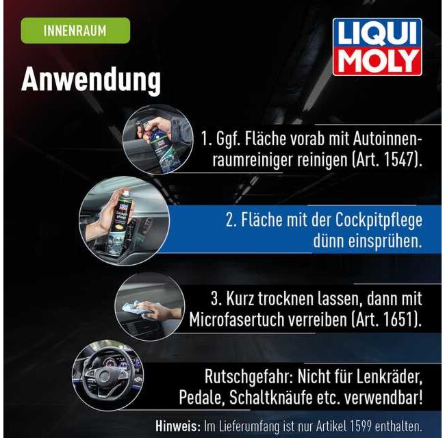 Cockpitpflege vanille – Bild 12