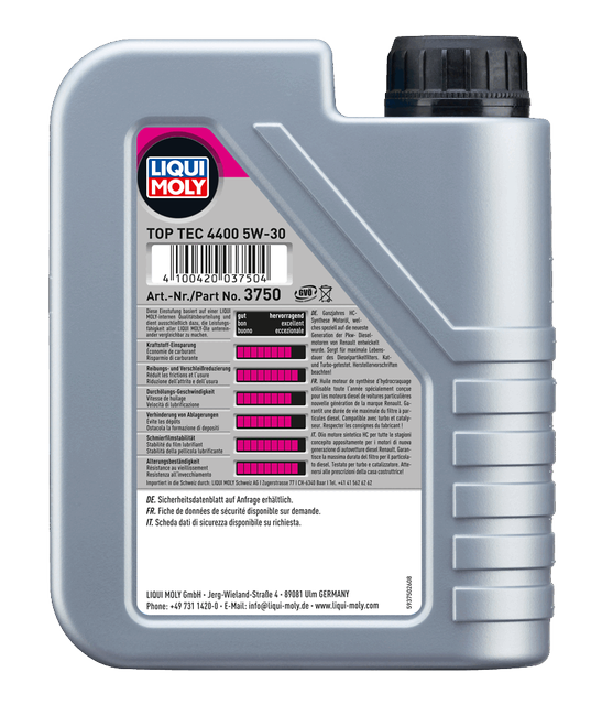 LIQUI MOLY Top Tec 4400 5W-30 – Bild 13