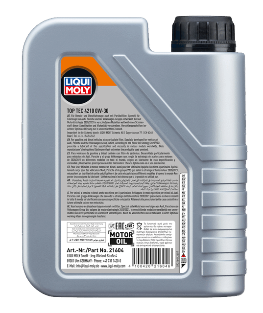 LIQUI MOLY Top Tec 4210 0W-30 – Bild 12