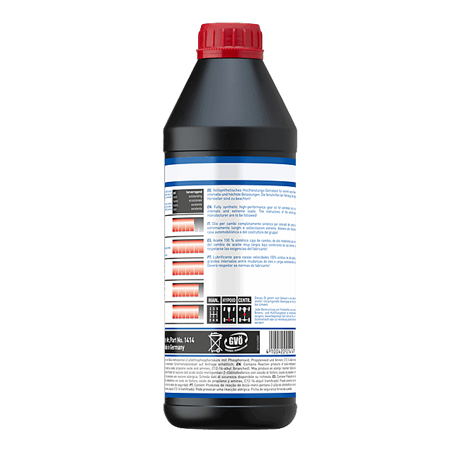 Vollsynthetisches Getriebeöl (GL5) SAE 75W-90 – Bild 9