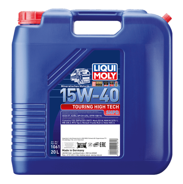 Touring High Tech SHPD-Motoröl 15W-40 – Bild 9