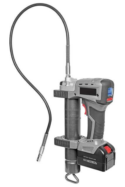 Akkufettpresse 20V Li-Ion mit Hochdruckschlauch – Bild 14