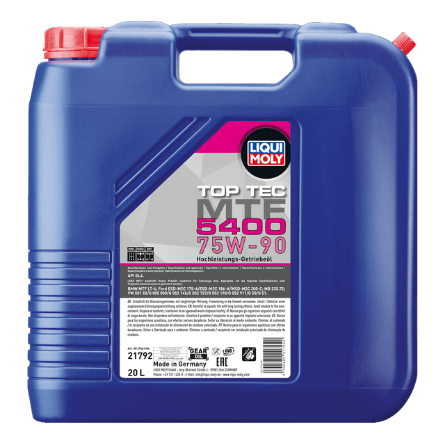 Top Tec MTF 5400 75W-90 – Bild 9