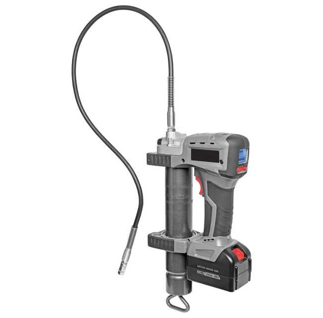 Akkufettpresse 20V Li-Ion mit Hochdruckschlauch – Bild 2