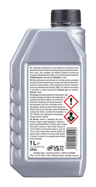 Coolant & Antifreeze Ready Mix RAF 12+ – Bild 13