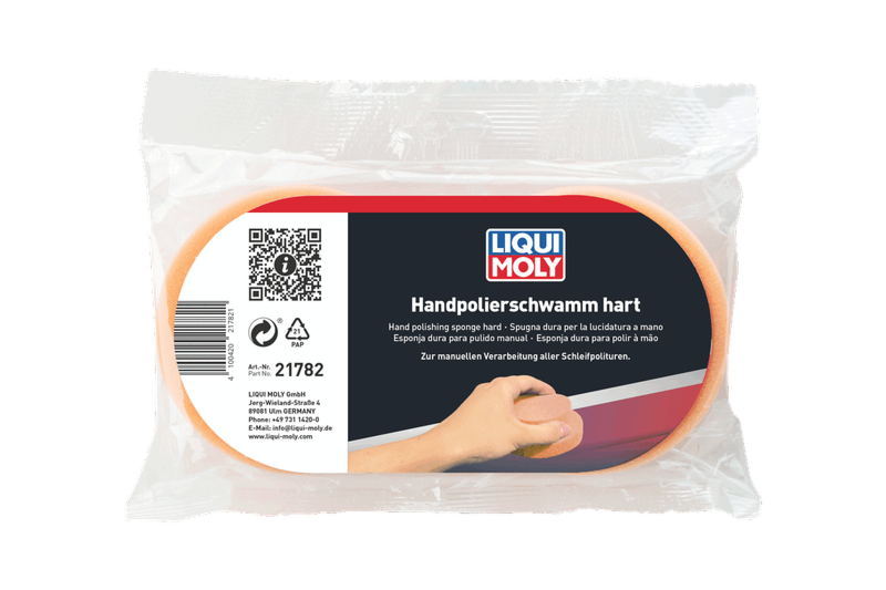 Handpolierschwamm hart (2 Stück)