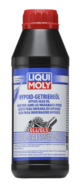 Hypoid-Getriebeöl (GL4/5) TDL SAE 75W-90 – Bild 11